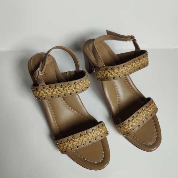 Eric Javits New York Maribel Tan Sandals - Picture 2 of 7